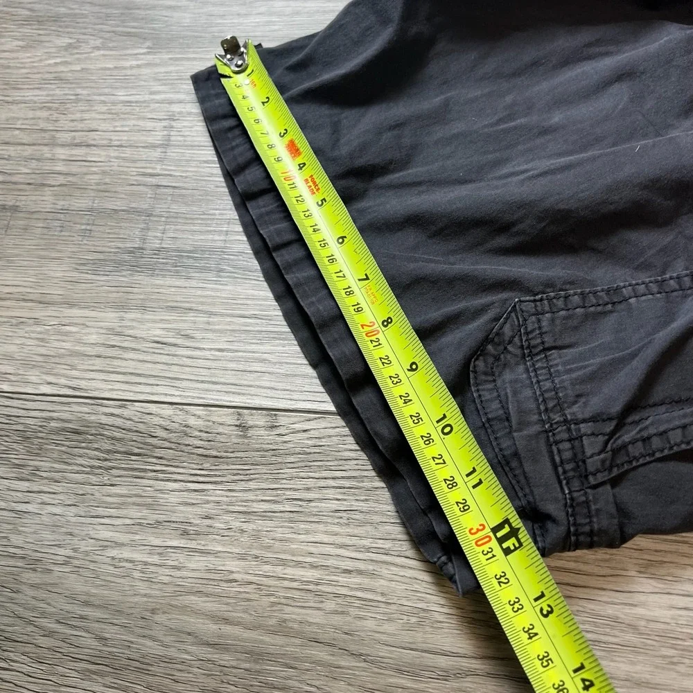 Unionbay Cargo‎ Shorts Mens 40 Black Stretch Utility Hiking Gorpcore Outdoors